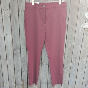 LOFT Deep Red Trousers